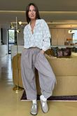 Cooper Needlecord Quirky Cocoon Pant Mocha  /14 =